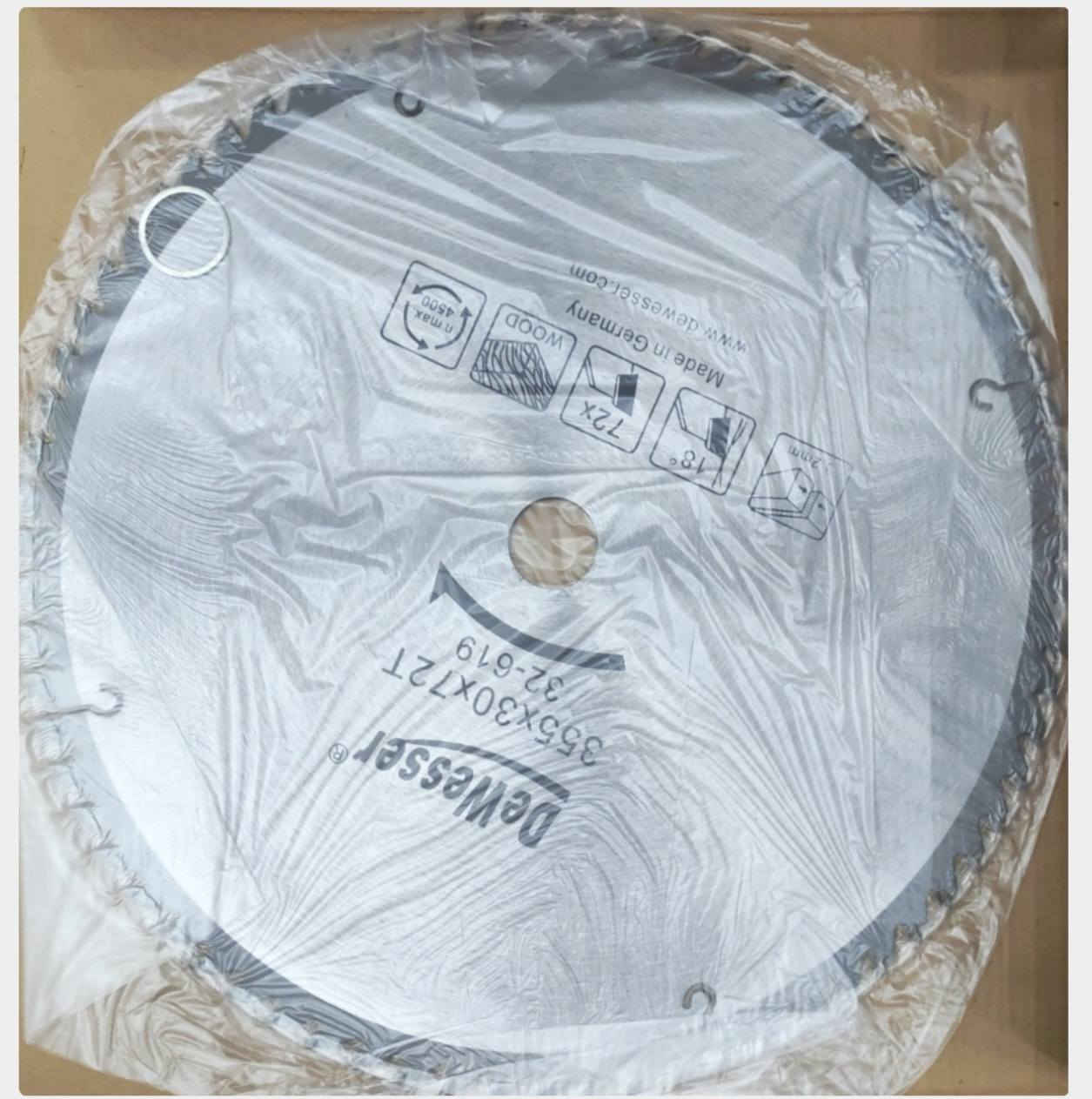 السلام وعليكم تيغ منشار ألماني أصلي درجه اولى  والاستفسار واتساب خط متوفر حجم*********** ١٤انج فتحه ٣٠﷼ سعر القطعه مع التوصيل 25الف
