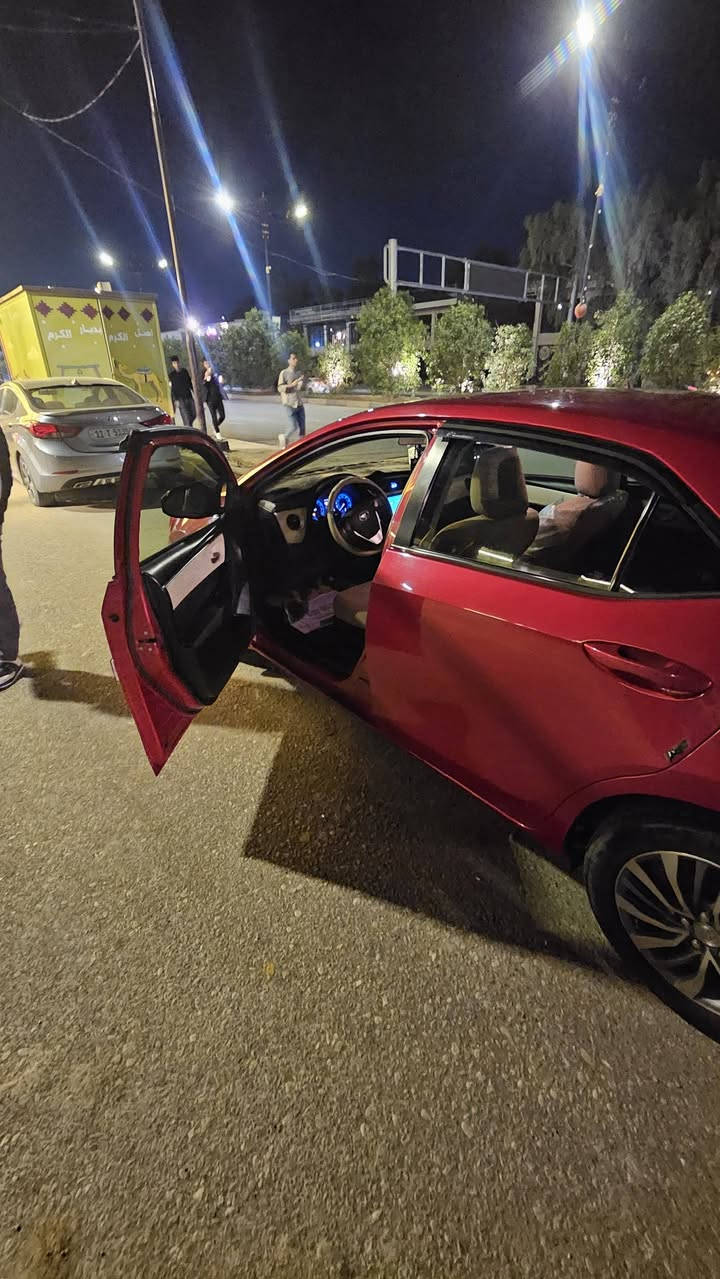 السلام وعليكم
السعر 147$ بيها مجال بسيط
وتساب ايضاً  ***********
كورلا LE 2019 للبيع
احمر 
بدون ايرباك صور الضرر موجود
كير محرك بشرط جديد
صدره يخبل ع وضع الشركه
رقم اربيل
تبريد + تدفئه فول 
كاميرا
تحكم ستيرن
ماشية93 ميل
حادثها موضح بصوره
