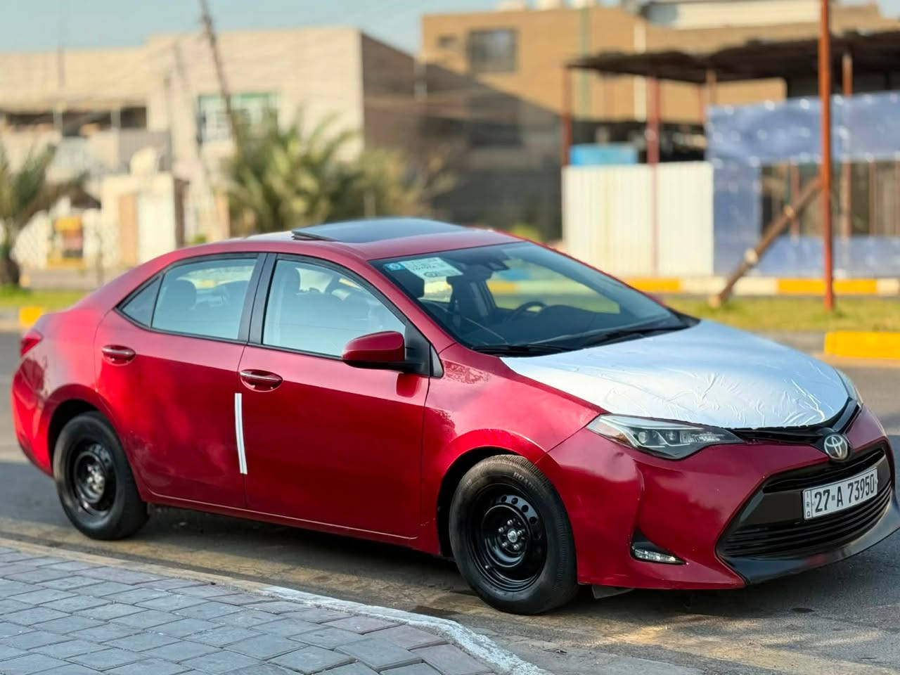 سلام عليكم كورلا موديل2018  رقم ذي قار بأسمي شخصياً تحويل مباشر   كلين تايتل بدون حادث فول مواصفات 1-1 قطعه وحدة صبغ بدون دواخل السعر ((107)) وبيها مجال بسيط 
1. بصمة 
2.  فتحة سقف 
3.  4 وضعيات قيادة 
4. كشنات تدفئة تبريد جلد 
5. كامرة دوارة 
6. نضام التوقف الذاتي 
7. راداردات وبعد هواي مواصفات
مكان السياره بغداد 
للاستفسار: ***********
