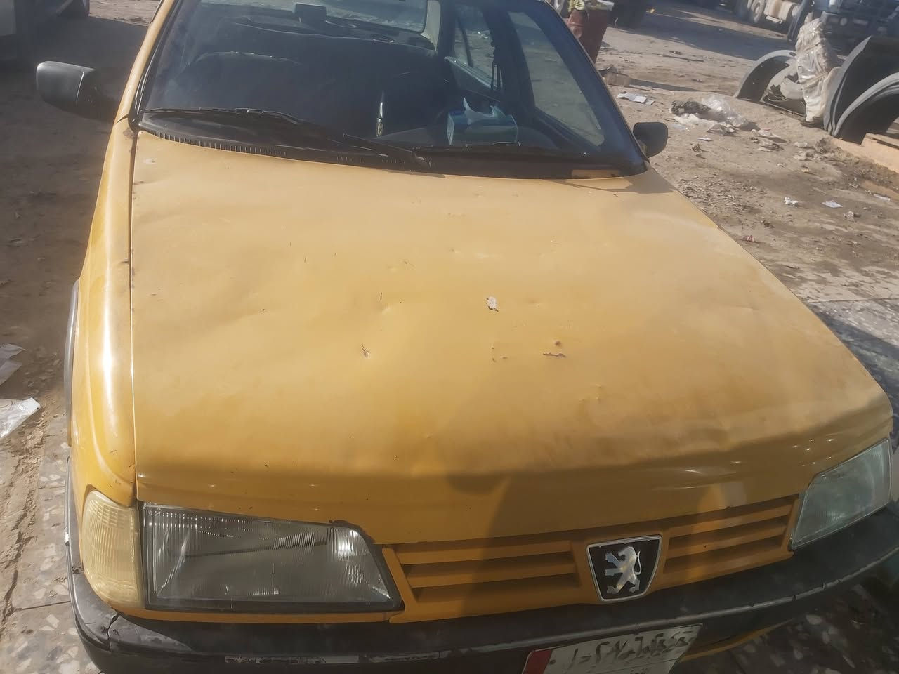 السلام عليكم بيجو روى للبيع موديل 2009 كير مكينه نظاف مصفره هيئه وغرامات شرط التحويل رقمه نجف رقم راعيه ***********
