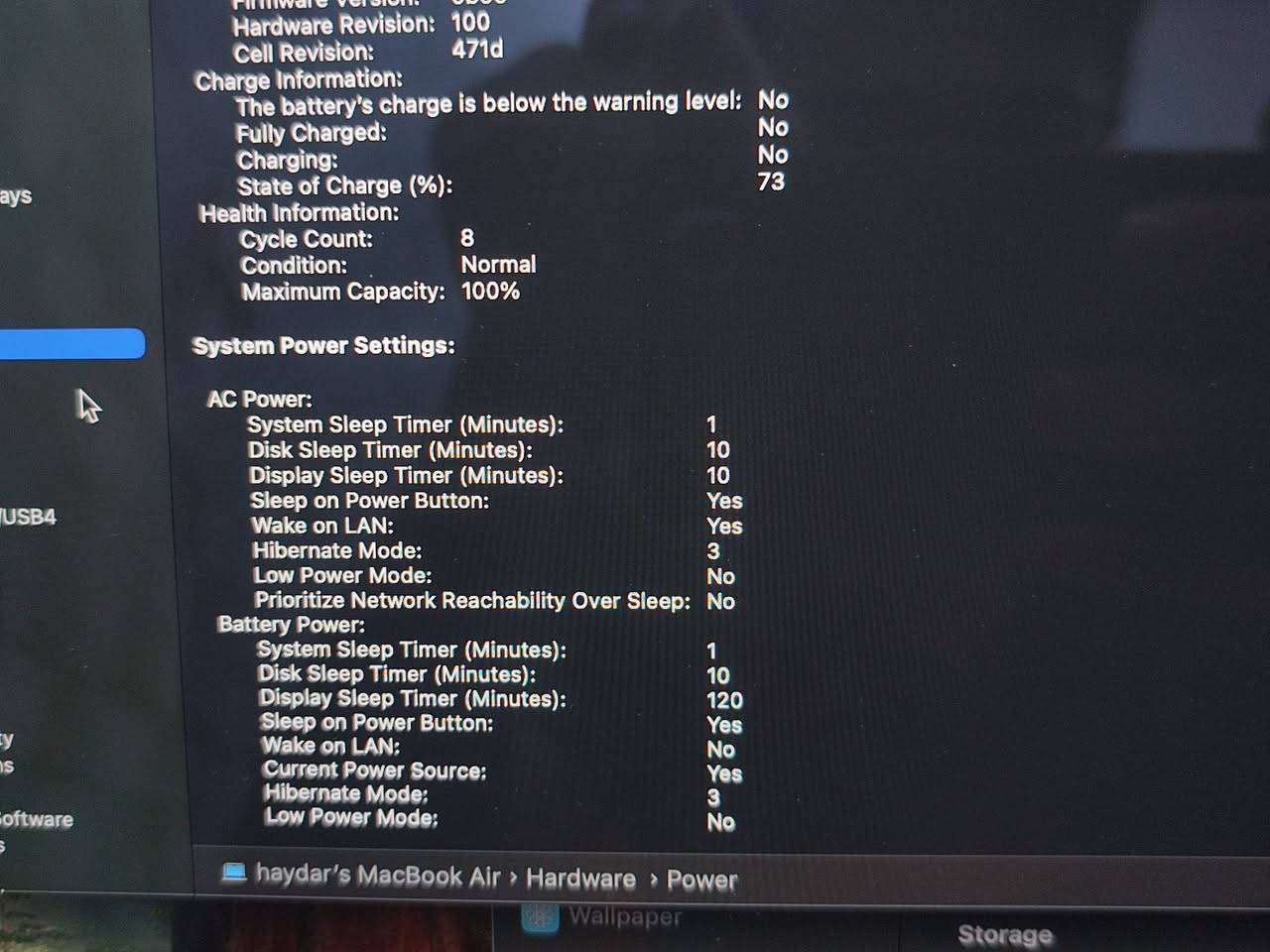 MacBook air m4 13 inch 

Ram 24 gb
Storage 512 gb
Cycle count 8
نظافة 100 بالمية
ملحقات كاملة كارتون وشاحنة 
ضمان ماستر
ضمانها بعدله سنة لحد 2/6/2027
للبيع او مراوس بايفون 17 برو ماكس
موجود توصيل محافظات


**إذا كنت صاحب هذا الإعلان وتريد حذفه لأي سبب، رجاءا أرسل رسالة إلى الدعم الفني**
