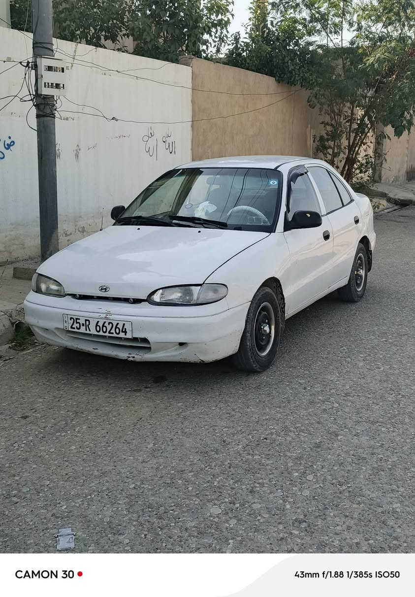 بعد السلام سياره هونداي اكسنت موديل 96 شرط محرك كير كهربائيات شغاله رقم كركوك تحويل ثاني يوم سنويه لحد 27 دفتر بانزين سياره مال جناي شغل وطلع سعرها جوه السوك 33 وبيها مجال وذا اكو مراوس حسب القناعه  اراوس العنوان الحويجة داخل ***********
