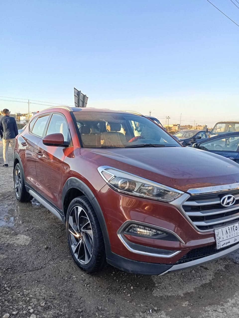 سلام عليكم توسان للبيع السعر ١٥٥ موديل ١٨ رقم بابل سياره نضيفه ماشيه 70 بيها ثلث قطع صبغ بدون حادث المكان بابل الكفل رقم التلفون ***********
