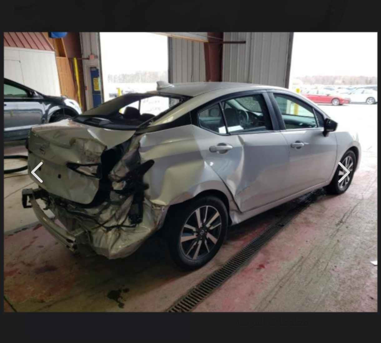 نيسان فيرسا موديل 21 معوقين بصره سياره حادثه كما موضح بصوره بجم كبس ايرباك سليم فول مواصفات*********** البصرة, العراق
