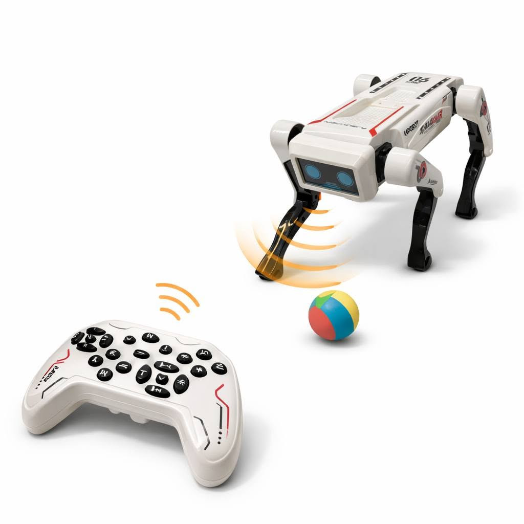 روبوت الكلب الذكي AI ROBOT – تحكم عن بُعد 2.4GHz مع أوامر صوتية
بسعر 50الف والتوصيل مجاني✅ 

روبوت كلب تفاعلي يعمل بالتحكم عن بُعد بتقنية 2.4GHz، مصمم للحركة واللعب وتنفيذ أوامر متعددة مع إضاءة وموسيقى.

 • يعمل بتحكم عن بُعد بتردد 2.4GHz لسهولة التحكم بالحركات.
 
• يدعم الأوامر الصوتية (Voice Control) والتفاعل المباشر.
 
• مزود بخاصية البرمجة لتنفيذ الحركات حسب تسلسل الأوامر.
 
• حركات متعددة مثل: التقدم للأمام، الالتفاف، الجلوس، النهوض، والانحناء.
 
• يحتوي على موسيقى، رقصات ديناميكية، وإضاءة جذابة.
 
• يدعم وضع الدورية التلقائية (Auto Patrol) ووضع الاستعراض (Stunt).

 • ريموت كنترول 2.4GHz
 • تحكم صوتي
 • الفئة العمرية: 8 سنوات فأكثر
 • الروبوت: بطارية ليثيوم قابلة لإعادة الشحن 3.7V 
 • الريموت: 2 × بطارية AA 1.5V

الملحقات:
 • جهاز تحكم عن بُعد
 • بطارية ليثيوم قابلة لإعادة الشحن 3.7V
 • كابل شحن


**إذا كنت صاحب هذا الإعلان وتريد حذفه لأي سبب، رجاءا أرسل رسالة إلى الدعم الفني**