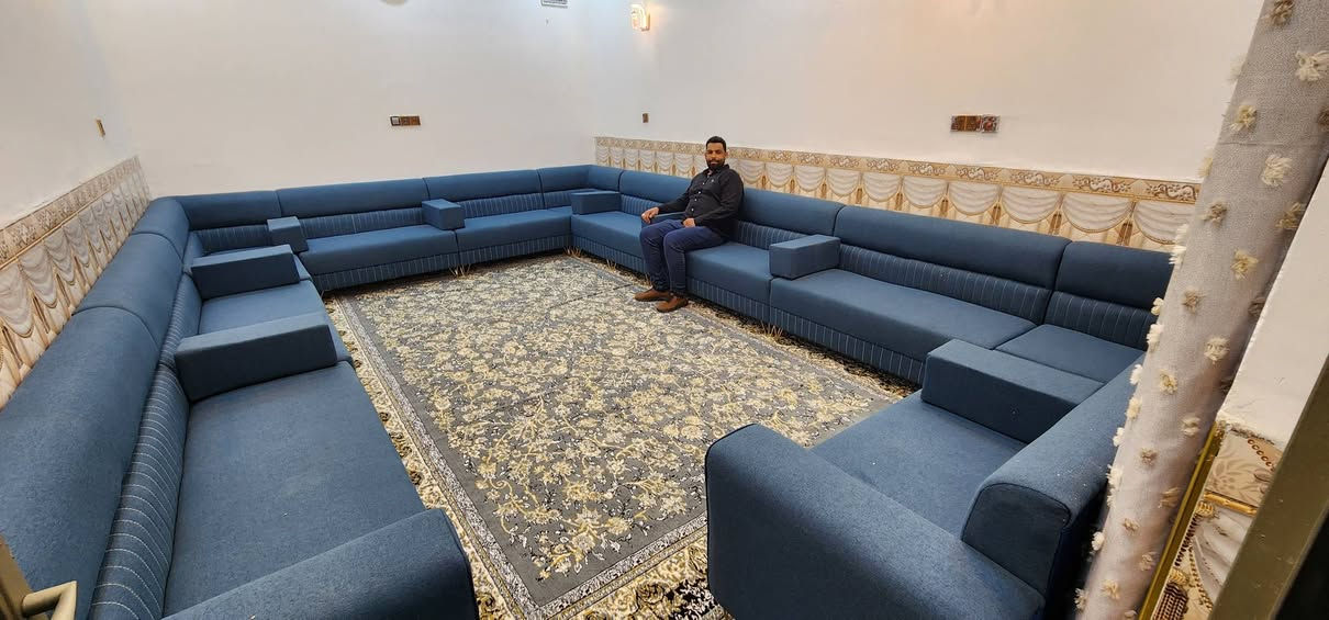 اللهم صلي عل محمد وال محمد 
تم تحهيز تخم ديوان عمل عراقي درجه اولي 
الى احد زبائننا الكرام
فصال ضمان خمس سنوات
الهيكل بلوك اسود 18 ملم
الاسفنج مميز اول ضمان خمس سنوات
١٠ سم مغطاه بطبقه بولستر
القماس كتان تركي
الارجل حديد تركي ثقيل
معمل ومنزليات الكرار  شارع المجمعات مقابل مجوهرات العكيلي

باداره كرار كاطع
***********
