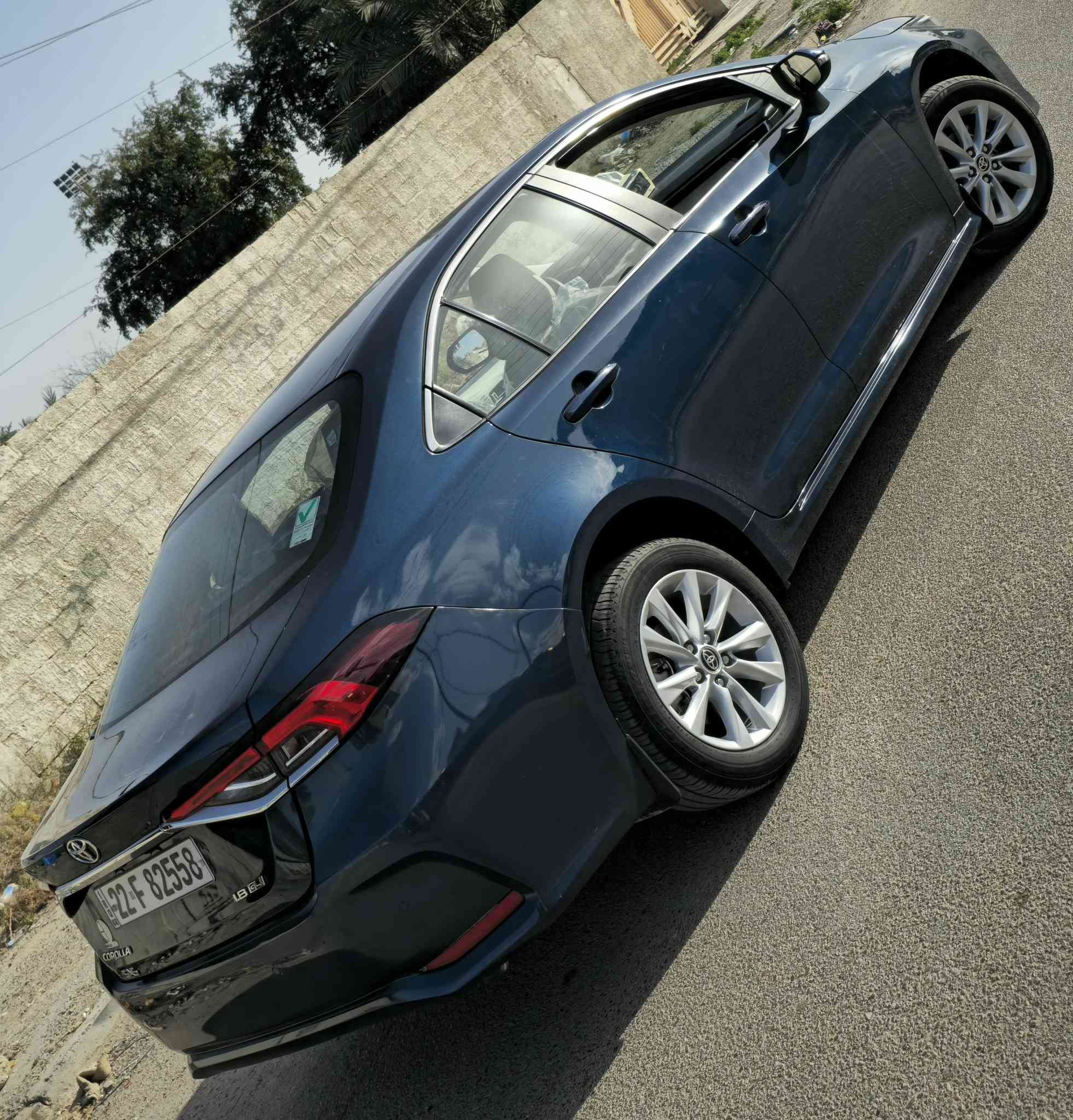 كورلا 2023  بانزين خليجي ساز SAS
لون فيروزي مميز 🟢
ام الضمان مكفوله  ....

سعر 172 وبيه مجال >
محرك 1800 cc  بانزين .
مكفوله 
رقم اربيل باسمي 
هزه جديده 
جديده داخل وخارج 
ماشيه 46 فقط 

فول مواصفات 
شاشه دجيتال
ابل كار 
قماره حديد 

العنوان _ بغداد _ البياع
***********
