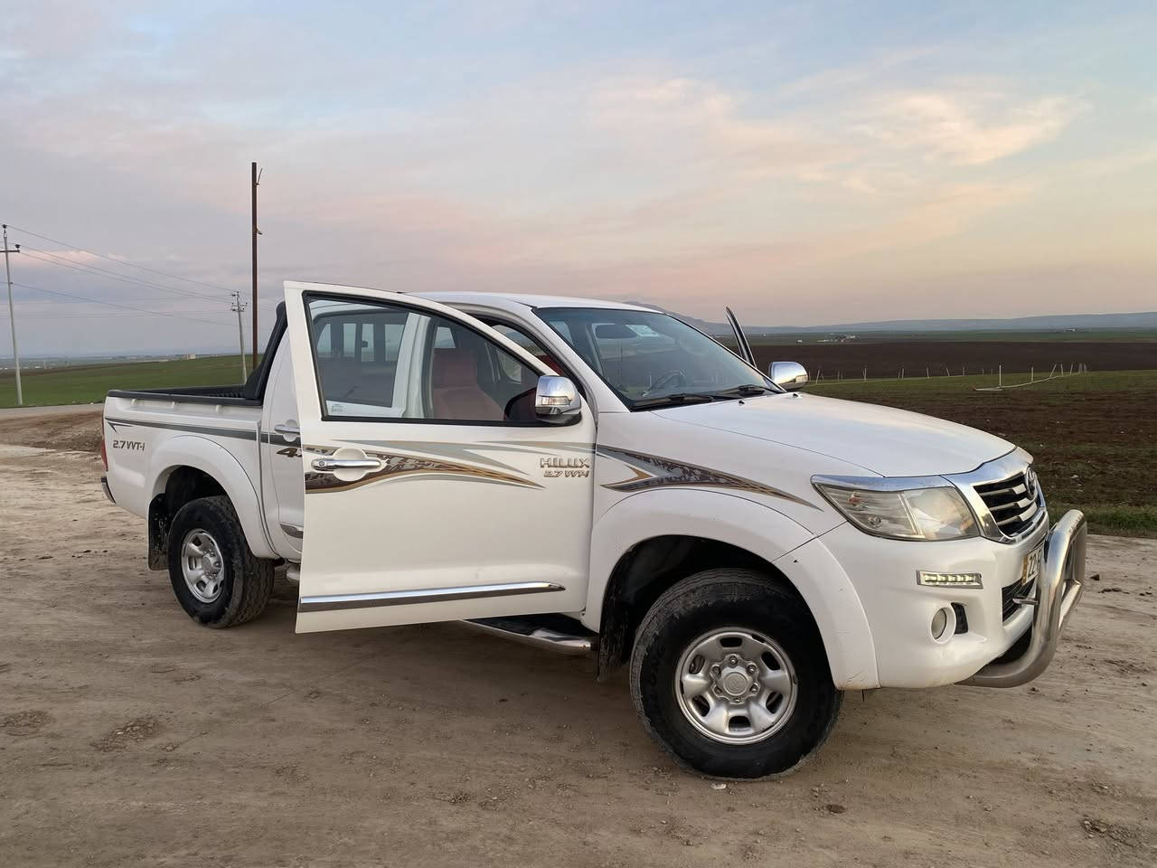 سلام عليكم
هايلوكس اللبيع
رقم اربيل 
موديل2013
بدون صبغ بدون بارد 
مكينه مفتوحه شرط لاصرف ولا تبخير 
سعر 190 
الرقم ‭٠٧٥١ ٩٦٣ ٨٨٦٥‬ عنوان موصل
