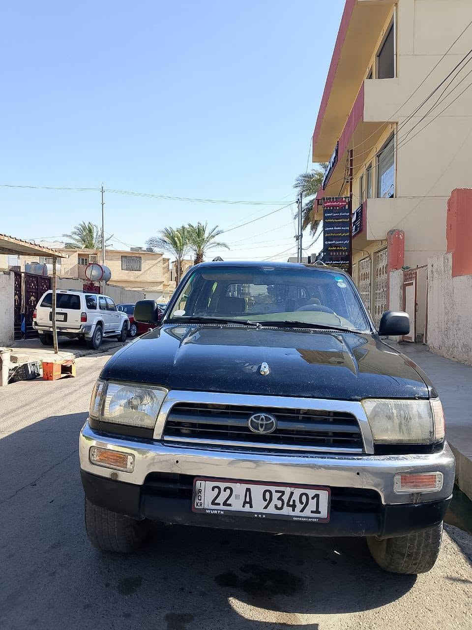 السلام عليكم السياره للبيع تويوتا رنر موديل 97 السياره فيها قطعتين صبغ كير محرك 3400 تبريد ثلج رقم اربيل باسمي تحويل ثاني يوم سعرها 75 ورقه بيها مجال رقم الهاتف *********** رقم الزين ***********
