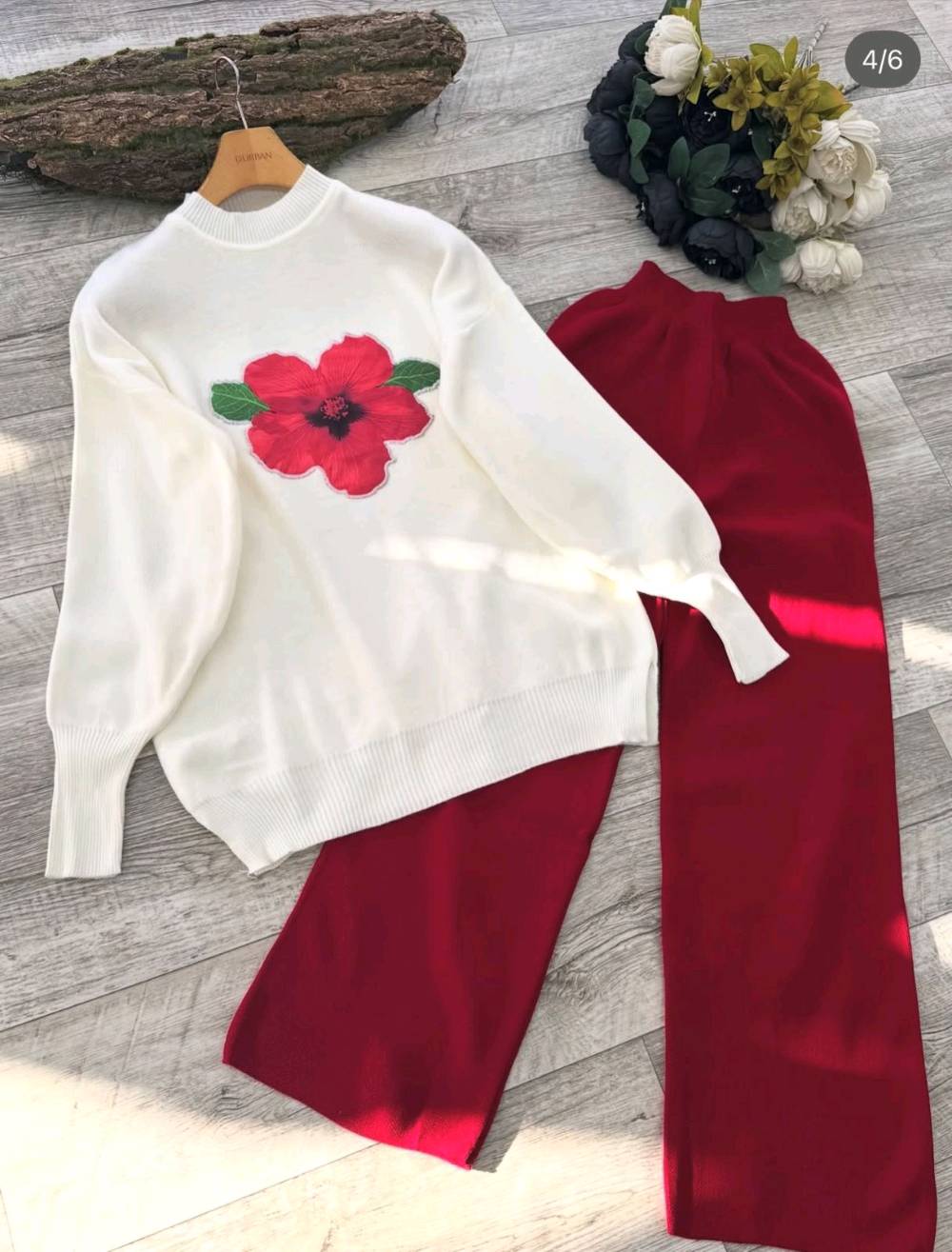 سوت تريكو نسائي قطعه ب 15 قطعتين ب 25 