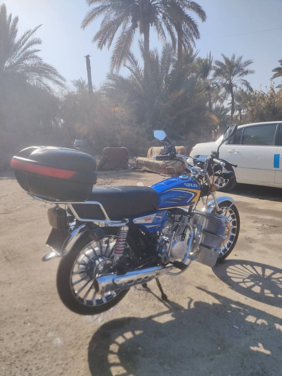 سيفان سونلنك 5 كير 2025  دراجة نظيفة وحلوة ومماشية هواي على كد دوامي ممتعبها
المكان حلة الوردية  ***********
