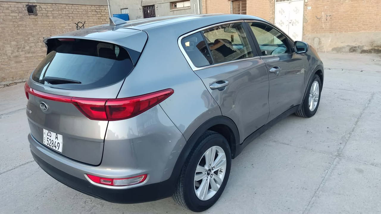 سبورتاج 2018 امريكي قطعتين صبغ باب سكن وخلف السكن شويه اكو أماكن بارد مكان سياره كركوك سعرها 150$ 
***********
