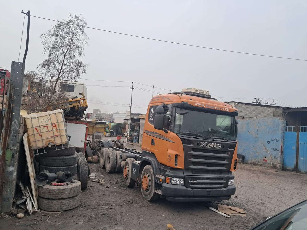 سكانيا 2010  مكينة 420انجكسون
بدون رقم   کیرتوماتیک   ریتایدر
سحر  300 ورەقە 
***********
***********
شوێن  ھەولیر أربيل, العراق
