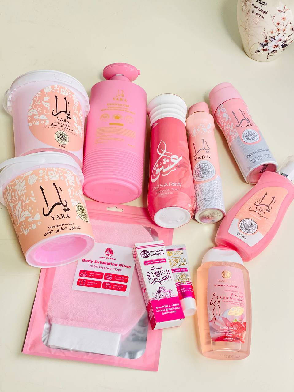 مجموعة العناية المميزة
البكج متكامل ومتكون من 10 قطع مختلفة وضرورية للجسم 

1.شور يارا سائل استحمام يومي 
2.ليفة مغربية ملمسها ناعم على الجسم 
3.سكراب يارا مقشر الخلايا الجلد الميت 
4.صابونية يارا سحرية للوجة والجسم 
5.كريم شيرمي مانع تعرق ومعطر للجسم  
6.غسول للمناطق  الحساسة 
7.مخمرية يارا معطرة للجسم والشعر 
8.بودرة عشق الغنية عن التعريف عطرها دائم وفواح 
9.ركسونة تعرق يارا معطرة فواحة مدة 24 ساعة 
10.معطر يارا ثابت عطرة فواح مليان انوثة 
يوجد توصيل لجميع المحافظات


**إذا كنت صاحب هذا الإعلان وتريد حذفه لأي سبب، رجاءا أرسل رسالة إلى الدعم الفني**