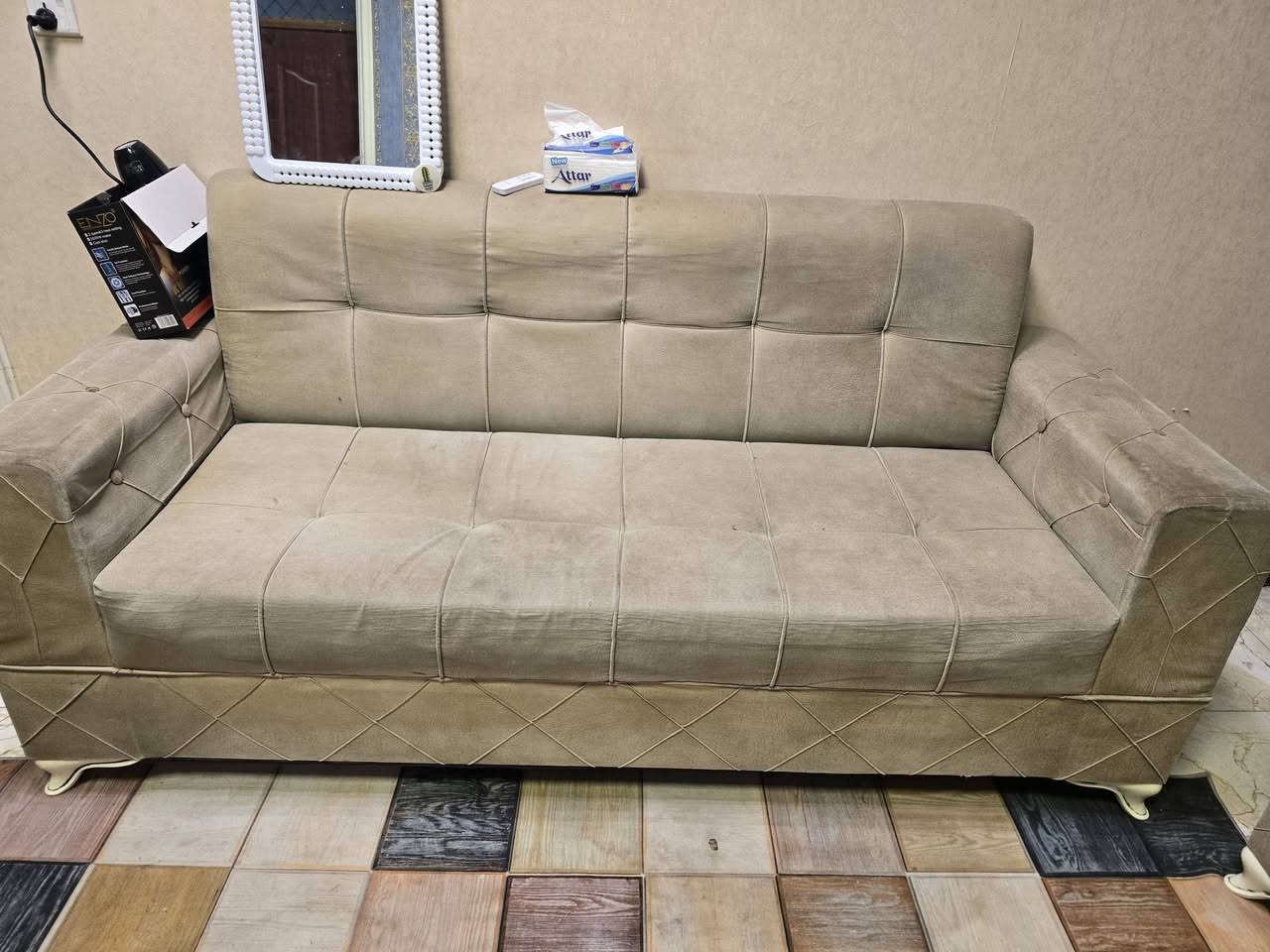 سرير مع صوميه خشب مع مندر + تخم بي قطعه مكسوره والاسفنج شويه دايس السعر 250 الف ماعندي نقل ولا شد
مكاني بغداد حي الاعلام شارع البداله ***********
