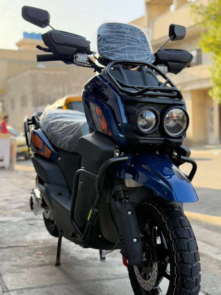 دراجة الاباجي استعمال نظيف ⚡️⚡️ تتحمل جميع الضروف شكل مميز ودزاين رهيب💪💪
تحمل وزن 200كيلو👍 وجداً اعتمادية وقوية 

مواصفاتها 💥💥

  1..6 بطاريات المسطرة 38 أمبير 
2.. ملف3000 واط نحاس 
3.. السرعة 90
4..دبل إشارة 
5..لايت عدسة جداً قوي
6.. بكلايت لد خلفي 
7.. بريكات دسكات 
 8..تشغيل مفتاح + بصمة+ كارت
9.. ثلاثة سرعات
10..دبلات الأمامية   دهن تتحمل أوزان عالية 
11.. قفل ستيرن 
12 بلوتوث + سماعة جدا عالية 
13..دبلات خلفية غاز
14..نضام الرجوع للخلف
15.. نضام الزحف TCS
للأستفسار ***********📞📞📞📞📞📞 البصرة, العراق
