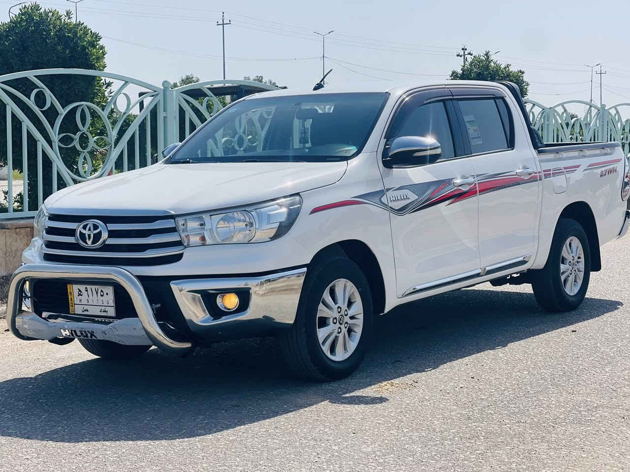 بيكم هايلوكس شركه ساز. SAS
موديل 2018. 

رقم بغداد. بسمي 

سياره جديده وجاهزه 

ماشيه. ١٢٩ اصل. 

تخم تاير 

حداديه تبريد. مكينه. كفاله 

قطعتين. تبريد. حساس خلفي.  

شاش

سياره جديد وأحلى من صوره.  بيه بارد. بالباب خلف الساىق 

وجاملغ. خلفي.   

مكان سياره بابل الشوملي. 

السعر. 230 $ 

الاستفسار. 

***********
