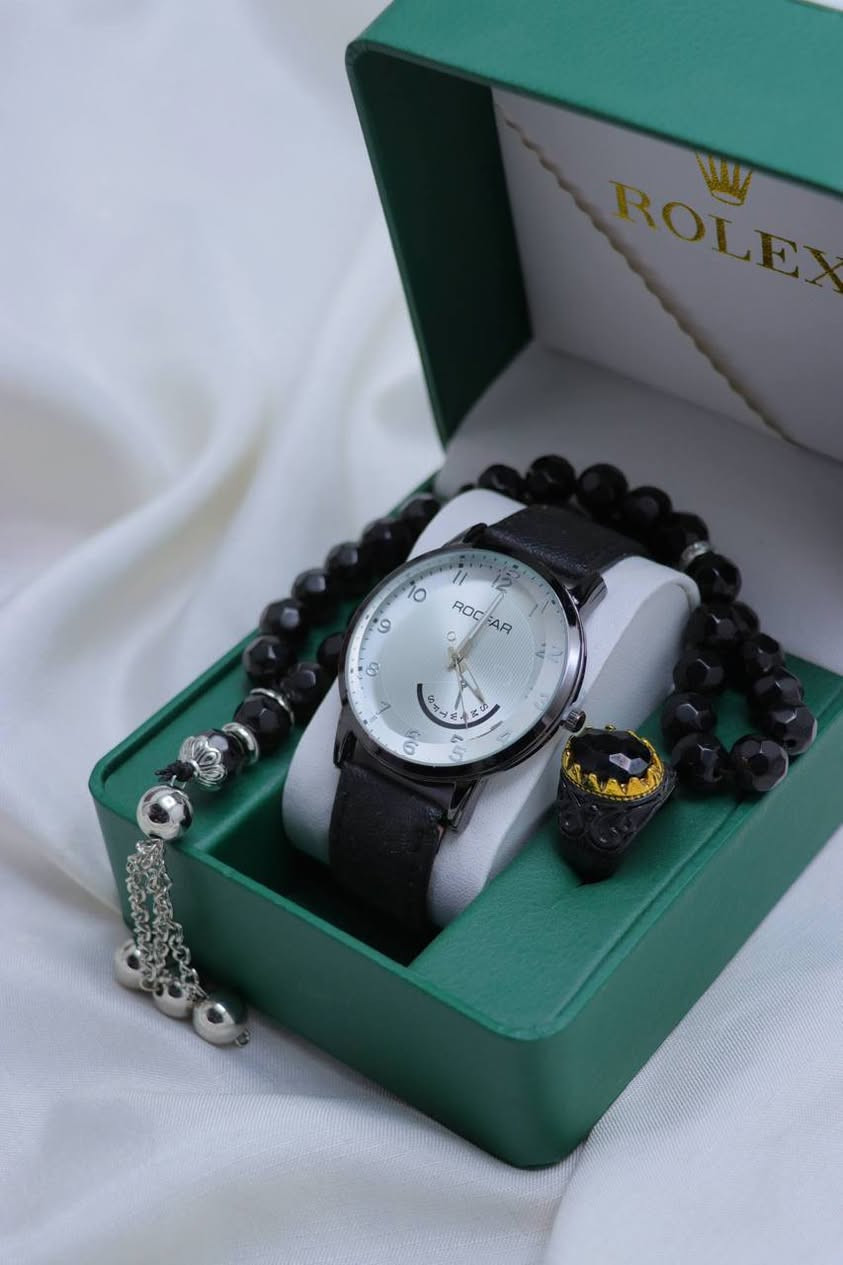🎁⌚ هدية فخمة بسعر مميز جداً! ⌚🎁

إذا تريد تهدي شخص عزيز عليك هدية أنيقة ومتكاملة، لا تفوّت هذا العرض الرائع ✨

💎 البكج يتكون من: ✅ ساعة أصلية مع البكج الأصلي الخاص بها
✅ مسبحة أنيقة
✅ خاتم مميز

🔥 السعر: 15,000 دينار فقط 🚚 توصيل مجاني داخل كركوك

🎉 هدية مثالية للمناسبات والأعياد والخطوبة والزيارات.

📍 مكتب مصطفى للطباعة والاستنساخ والتصوير والتقديم الإلكتروني 👨‍💼 بإدارة: مصطفى القرة غولي

🏢 الفرع الأول: كركوك - حي الواسطي - سايدين النجدة - سايدين صيدلية المشكاة المؤدي إلى جامعة كركوك - مقابل صيدلية الفجر قرب مطعم نونة.

🏢 الفرع الثاني: كركوك - طريق بغداد - مقابل دائرة الجنسية - مجاور للكرزات البيك.

📞 للحجز والاستفسار: ✅ *********** ✅ *********** ✅ ***********

✨ هدية كاملة.. سعر مناسب.. وتوصيل مجاني داخل كركوك. ✨
