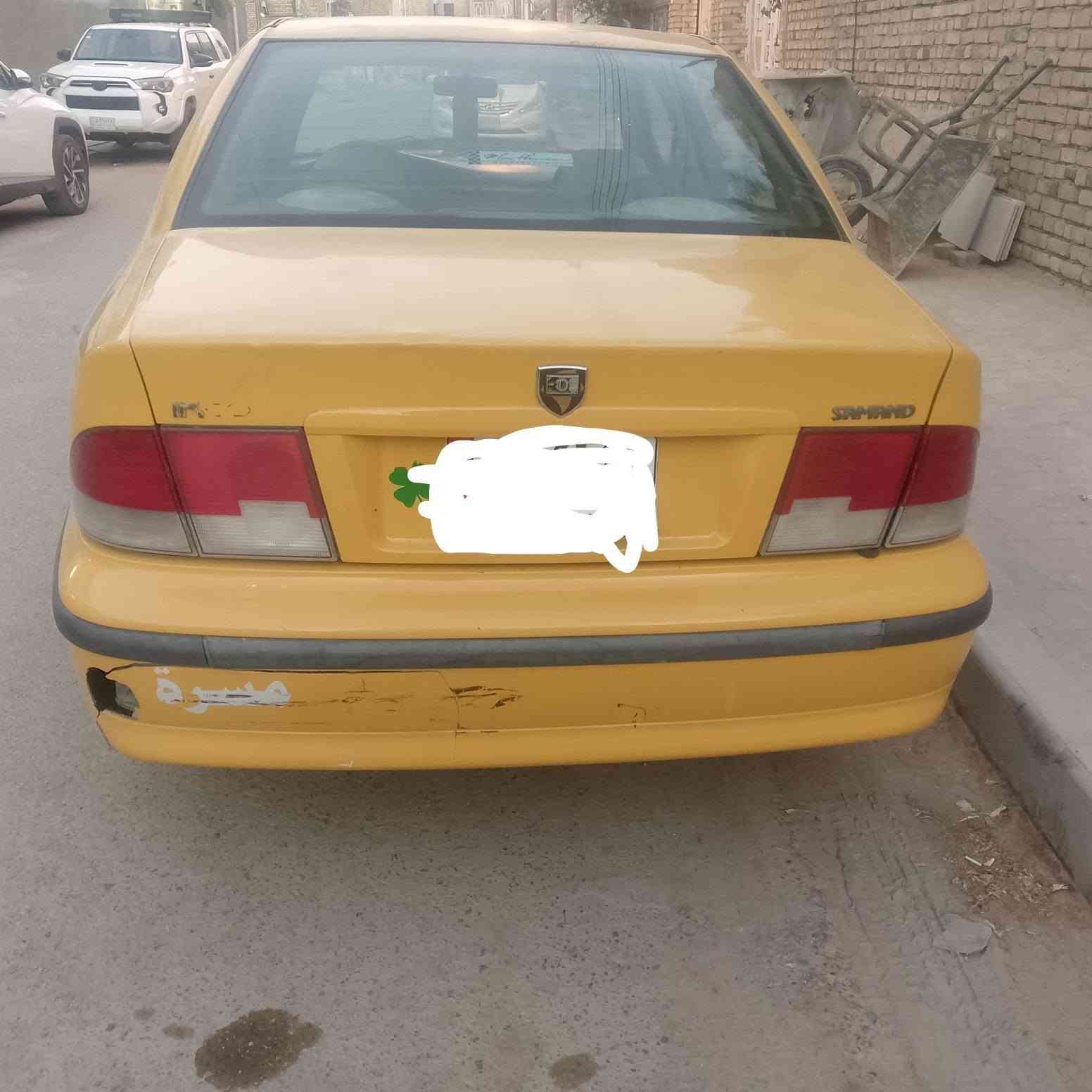 سلام عليكم
سمند ١١ سياره بلاد مكفوله من الضربه والصبغ 
مكينه حفر اصل يراني مكينه كير جدد تبريد كهربائيات كله شغاله طخم تاير حداديه جديده ماعده ربل لطبلات 
سياره خطين غاز بانزين سنويه لل٢٧تحويل مباشر 
السعر ٣٨ وبيه مجال او مراوس بخصوصي حسب القناعه 
*********** شغال وبي واتساب
