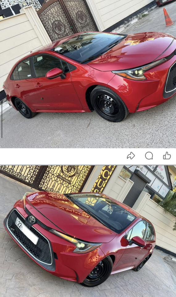 السلام عليكم
كورلا موديل 20 وارد امريكي
بيها 3 قطع فقط  
مكينة 1800 المرغوب 
ماشية 80 قابل لزيادة 
سيارة احلى من الصورة بمليون مرة
السعر (125) وبيها مجال 
للاستفسار ***********
