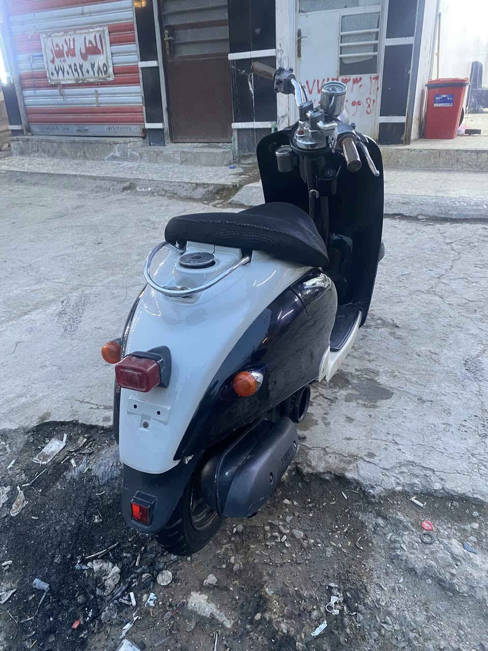 السلام عليكم دراجه عبد الحليم سرعه 60شغاله سلف هندر كهربأيات كامله اي نقص ما بيهه مكينه ناعمه تخم تاير جديد بريكات شغاله السعر 250وبيهه مجال للطيبين مكاني بغداد الشعب نهايت الفورتات***********
