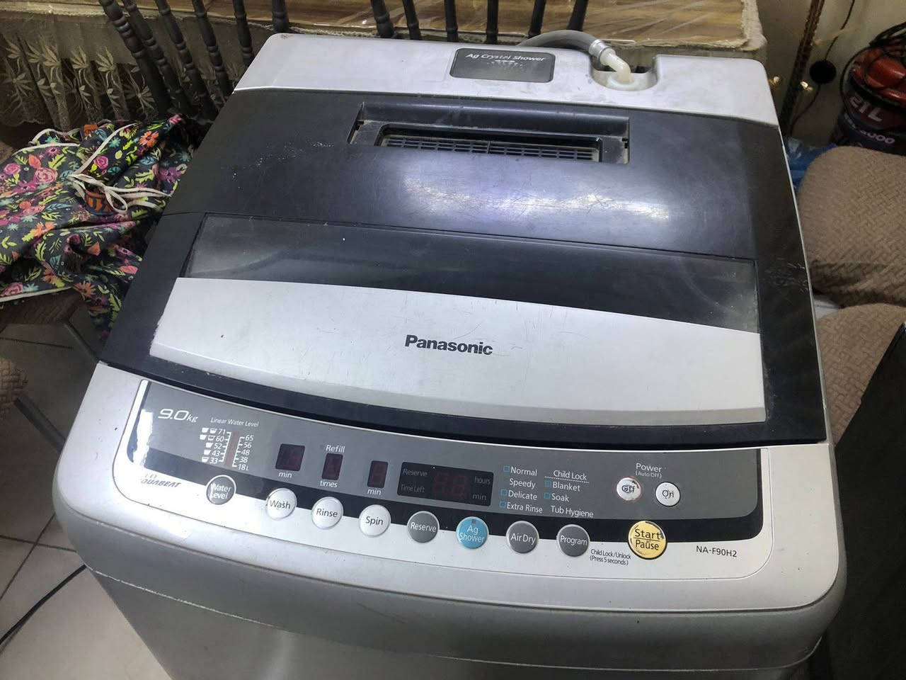 غسالة اوتوماتيك مستعملة نظيفة لا توجد بها عطل 
ماركة panasonic 
9 كيلو


**إذا كنت صاحب هذا الإعلان وتريد حذفه لأي سبب، رجاءا أرسل رسالة إلى الدعم الفني**