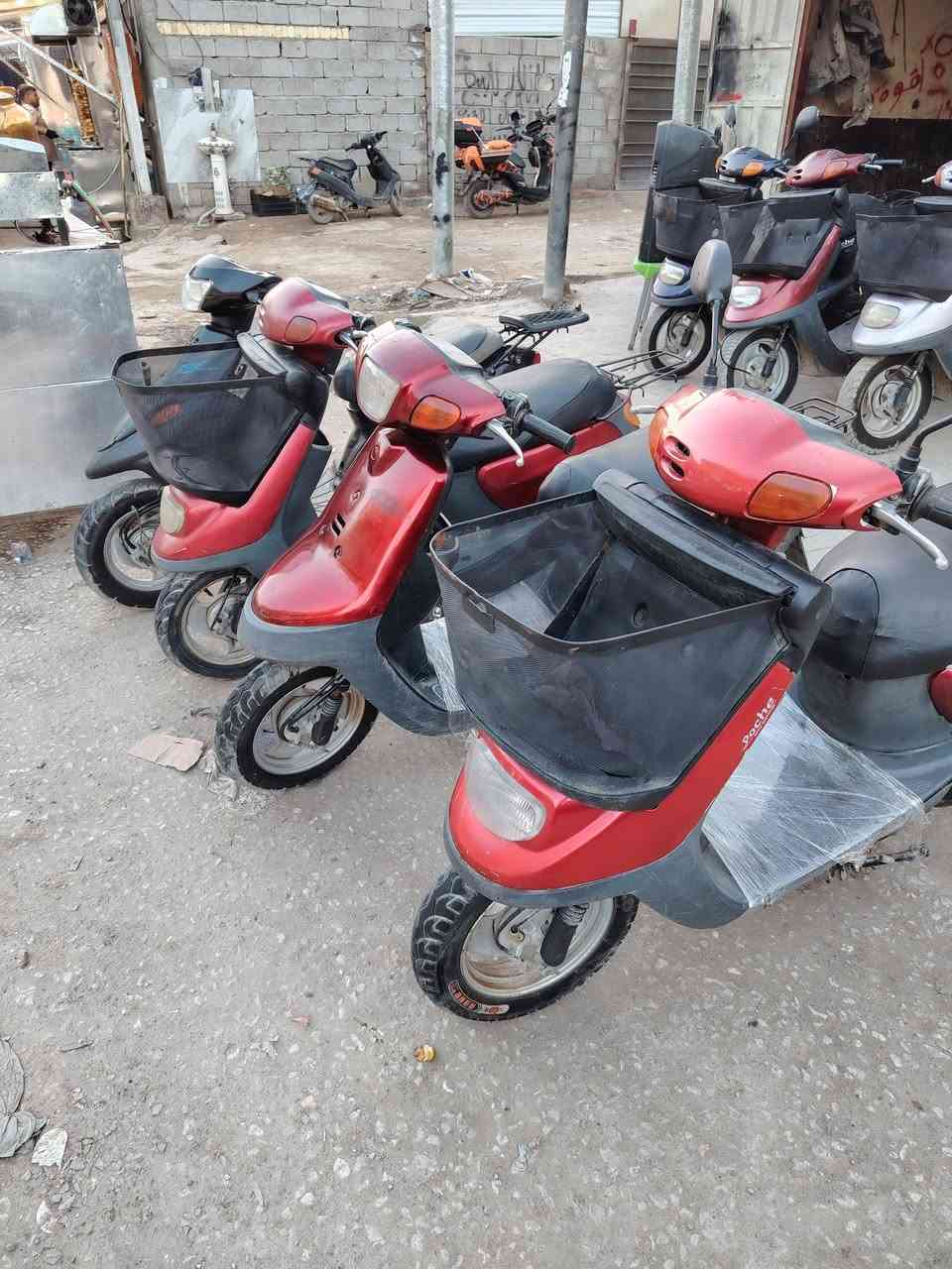 دراجات منغولي موديل 2003 شرط الفحص كهربائيات كامله سلف هندر كفاله عامه السعر 380   350  280  200 العنوان كربلاء رقم الهاتف ***********
