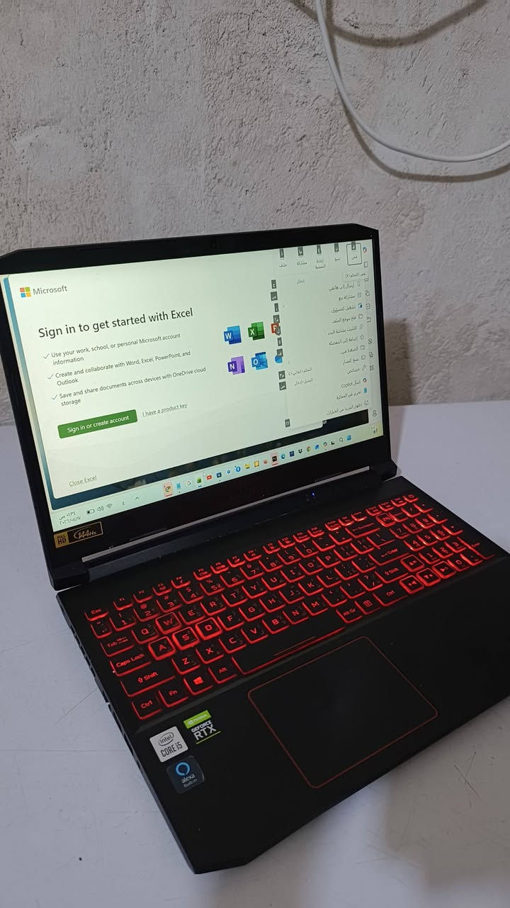 السلام عليكم للبيع لابتوب acer
 مواصفات 
المعالج: Intel Core i5-10300H (رباعي النواة، بسرعة تصل إلى 4.50 جيجاهرتز)بطاقة الرسوميات (GPU): NVIDIA GeForce RTX 3050 بسعة 4 جيجابايت من نوع GDDR6

الشاشة: 15.6 بوصة بدقة Full HD (1920x1080) من نوع IPS وتتميز بمعدل تحديث سريع يبلغ 144 هرتز

الذاكرة العشوائية (RAM): 8 جيجابايت من نوع DDR4 (قابلة للترقية)

مساحة التخزين: 712 جيجابايت من نوع PCIe SSD (تختلف حسب الموزع)الاتصال: يدعم Wi-Fi 6 و Bluetooth 5.0

نظام التشغيل: Windows 10 Home (قابل للترقية إلى Windows 11)

لوحة المفاتيح: تدعم الإضاءة الخلفية 

مكاني كربلاء للاستفسار على هذة الرقم ***********
