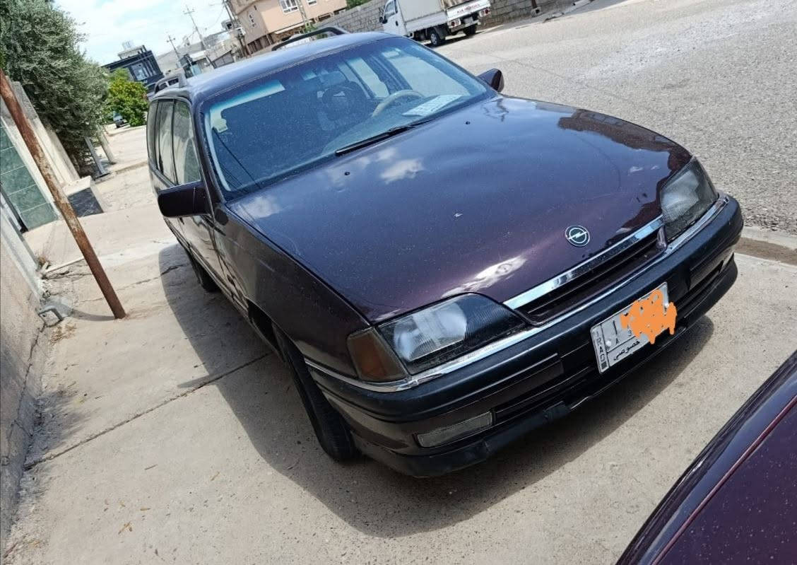 اوبل اوميكا استيشن 1991
رقم كركوك أ شرط تحويل و وكاله 
 حجم 20 
كير محرك بالشرط لاصرف ولا بخار  
كير عادي شرط مابي اي عيب 
بدون ضرر صبغ عام للجماليه فقط خياسات معمره كلها درجه اولى 
مكان دبلات شواصي بدنه بجم وخلفي كلها كبس بلاد ما ملعوب بيها ولا خياس بي 
مكان كركوك 
*********** كركوك, العراق
