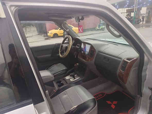 السلام عليكم باجيرو اوتماتيك موديل 2003 مكفوله من الضربه ولكص ولتكم ولشواصي عله وضع الشركه بيها مكانات صبغ اني ابيعلك عام جماليه سونار موجود عندي الها مكينه وكير جدد صدر خلفي امامي جديد تخم تاير جديد تبريد ثلج غرفه جديده ريمون سنتر لوك كهربائيات كلشي شغال رقم بغداد دولي سنويه هزه جديده السعر 68 قفل قفل بدون عمله مكاني بغداد السيديه تقاطع درويش رقمي *********** وبلعافيه عليه الياخذها بغداد
