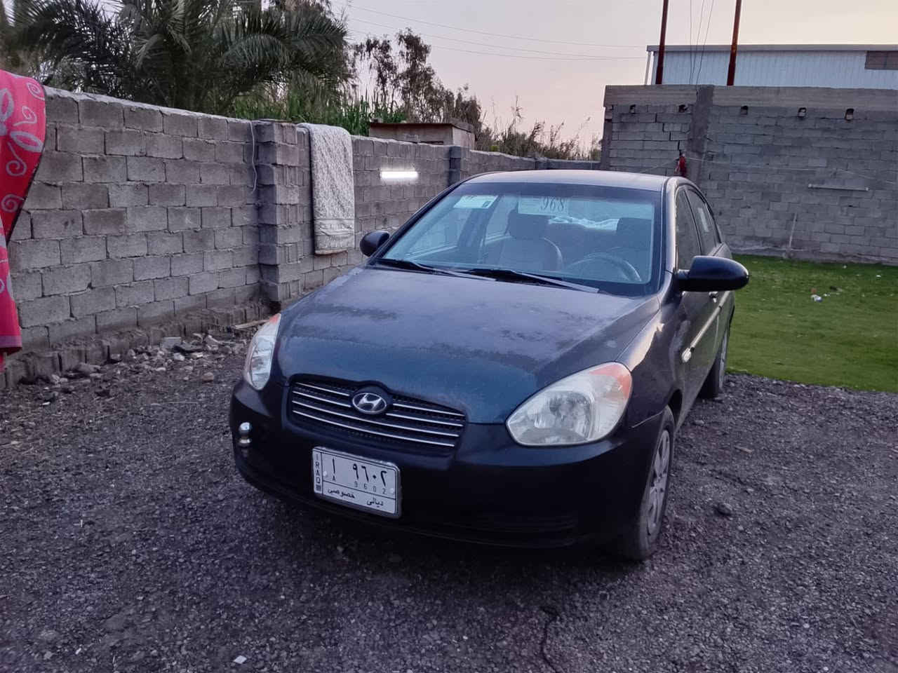 سلام عليكم اكسنت سيارة ابلاديه وجديده للبيع للاستفسار اتصال عل رقم ***********
