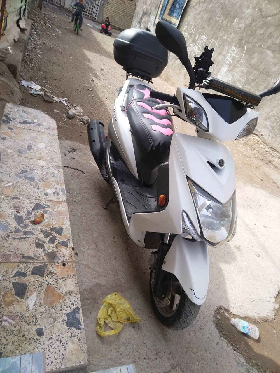 السلام عليكم للبيع دراجه سكنس لد وكاله مكفوله كفاله عامه اوراق مزاد كتلوكات وياهه وصل معرض بيهه السعر خابر واني خادم مكاني الشعب حي اور تقاطع علي الاسمر  *********** رقم٠
