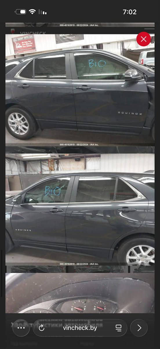 السلام عليكم من رخصة مدير الگروب ..
سيارة نوع شوفرليت گوينكس موديل السياره 23..وارد أمريكي حادث موضح بلصور ..رقم واسط الانگليزي…فول مواصفات عدا الفتحه .. بصمة عدد 2..تخم تاير جديد.. باتري جديد..  ماشية 40الف مايل ..سياره بأسمي وتحويل مباشر.. ترهم مراوس عادي بسياره بسعره أو اقل من سعره ..
 السعر وأي أستفسار أتصل ع الرقم ***********
ومتواجد ع الفيس .
