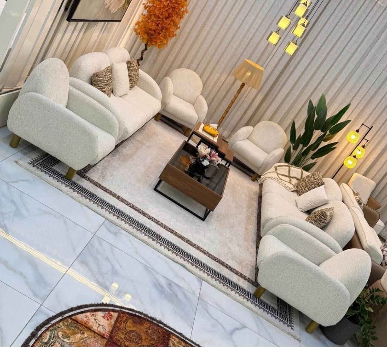 10 مقاعد
5قطع 2ثلاثي
1ثنائي وكراسي 2
مع طبلة بلون التخم
يوجد توصيل بغداد والمحافضات


**إذا كنت صاحب هذا الإعلان وتريد حذفه لأي سبب، رجاءا أرسل رسالة إلى الدعم الفني**