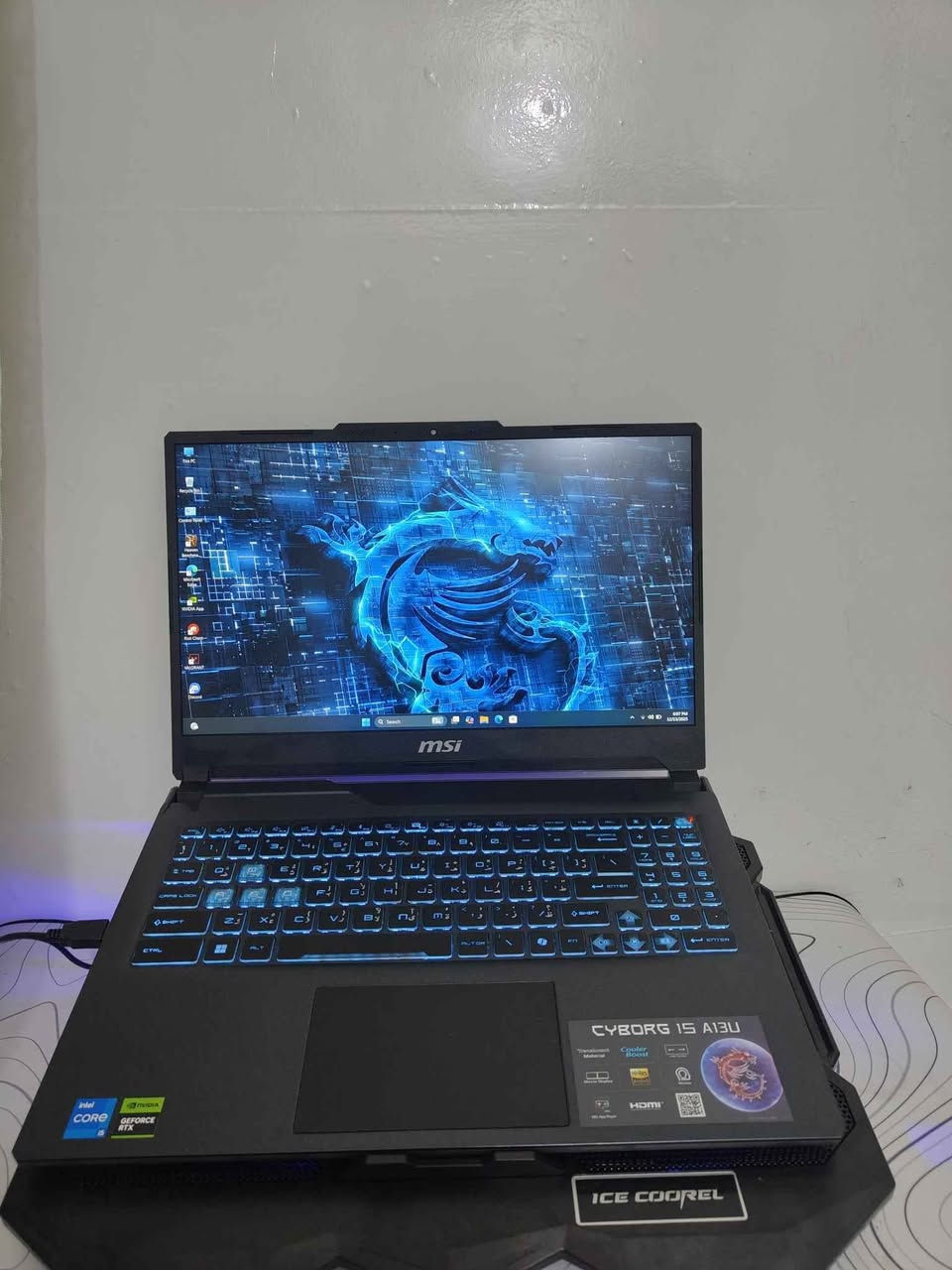 شتی نازدار ڕێژەی پاتری 93.6 وەک لۆک وایە 32ڕامی دیدی ئاڕ 5 لەسەر زۆر تایبەتە بۆ دیزاین و گرافیک و کارە هەندەسیەکام 

نرخ تەنها:870,000
تکایە هیچ معامەلەیەکی تیا نیە 

MSI CYBORG 15 A13U
CPU: CORE I5 13420TH (8core)
GPU: RTX 3050 6G
RAM: 32GB DDR5 (5200 mhz)😱
SSD: 1TB SSD SSD😉
SCREEN: 15.6 144hz

🚕گەیاند بەردەستە بۆ هەموو کوردستان 
بۆ حجز کردن نامە بنێرن 
***********
*********** حلبجة, السليمانية
