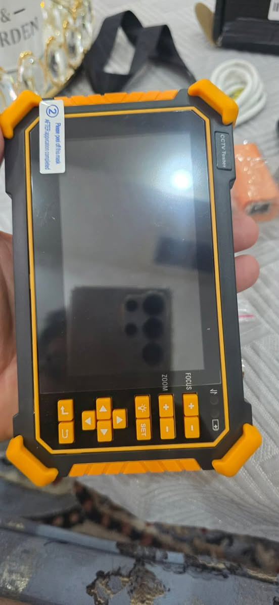 إلى فنيي الكاميرات.. جهاز الفحص الشامل للبيع!
اختصر وقتك وجهدك مع جهاز HD CCTV Tester موديل TI-HD9629.

يدعم ONVIF وجميع الأنظمة الحديثة.

يشغل الكاميرا مباشرة (PoE / 12V).

فحص كابلات الشبكة PTZ.
السعر مناسب جداً، المهتم يتواصل معي.


**إذا كنت صاحب هذا الإعلان وتريد حذفه لأي سبب، رجاءا أرسل رسالة إلى الدعم الفني**