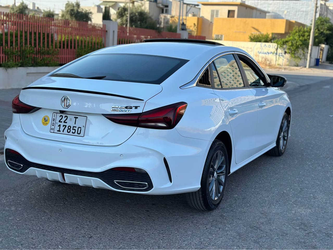 MG GT 2025 🔥
ئێمجی جی تی ٢٠٢٥ فوول مواسەفات 
(مواسەفات : پێش و پشت لید - ویل کڕۆم - ئاوێنە ئیشاڕە - ئاوێنە شەفت - یەدە بەسمە - سلایت - شاشە ئەکتیڤ - سوکان ڤۆلیۆم )
سەیارەکە زۆر خاوێنە دەعامی لۆ دەعامی سبوغ ساردە کوت گێڕ مەکینە تەزرە بە شەرت 
تەنها ١٨ هەزار ڕۆشتووە 
جوانکاریشی بۆ کراوە 
نرخ : 124$ 🔥 
شوێن : هەولێر 🔥
پەیوەندی : ***********🔥 أربيل, العراق

