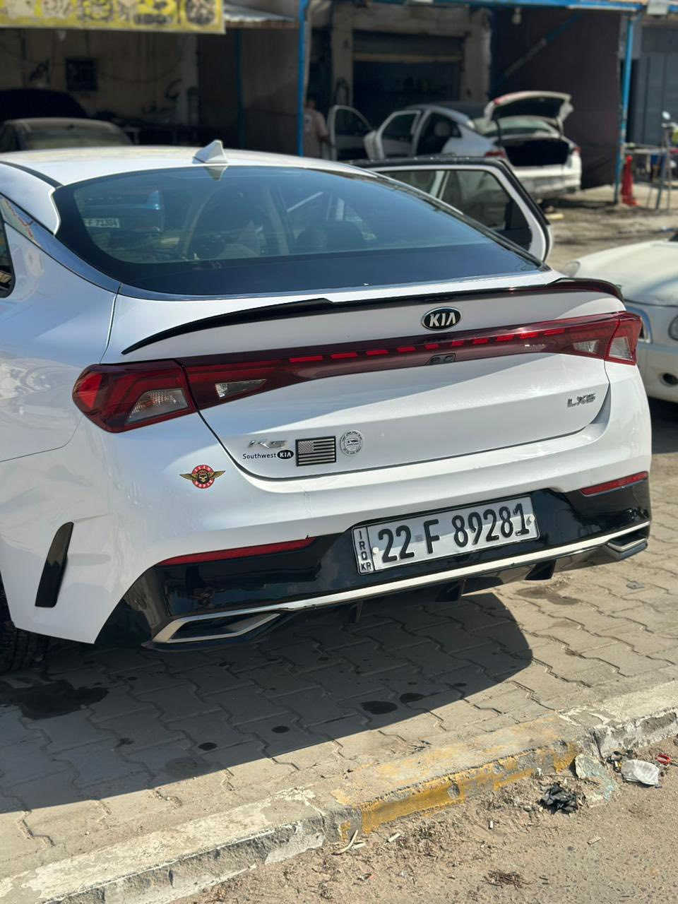 السلام عليكم للبيع فقط 
 
السعر 150 

🔴‏K5 (كي فايف) 2021
🔴المحرك :1.6 تيربو
🔴رقم أربيل الدولي 
 
🔴سايد بريك بصمة 
🔴تشغيل عن بعد  
🔴توقف ذاتي 
🔴حساس ضغط الإطارات 
🔴ماشيه 60
🔴وبعد بيها هواي مواصفات 

🔴سياره حادثه فقط بنيد 

 
مكاني النجف الاشرف 
***********

