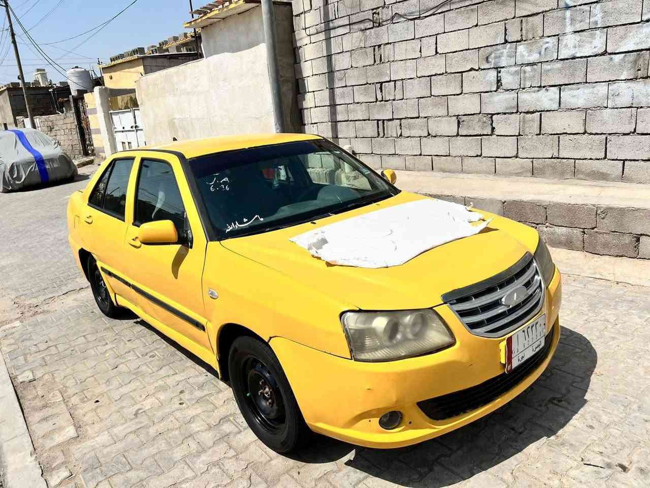 السلام عليكم سياره شيري موديل ١٦ مصفره هيئه وغرامات مكينه وكير وتبريد خير من الله تخم تاير حداديه  جاهزه منضومه غاز بيها السعر ٣٥ وبيها مجال ***********
