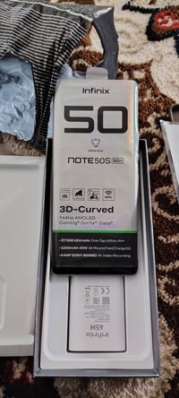 انفنكس نوت 50S • مستعمل اسبوع • بدون معامله