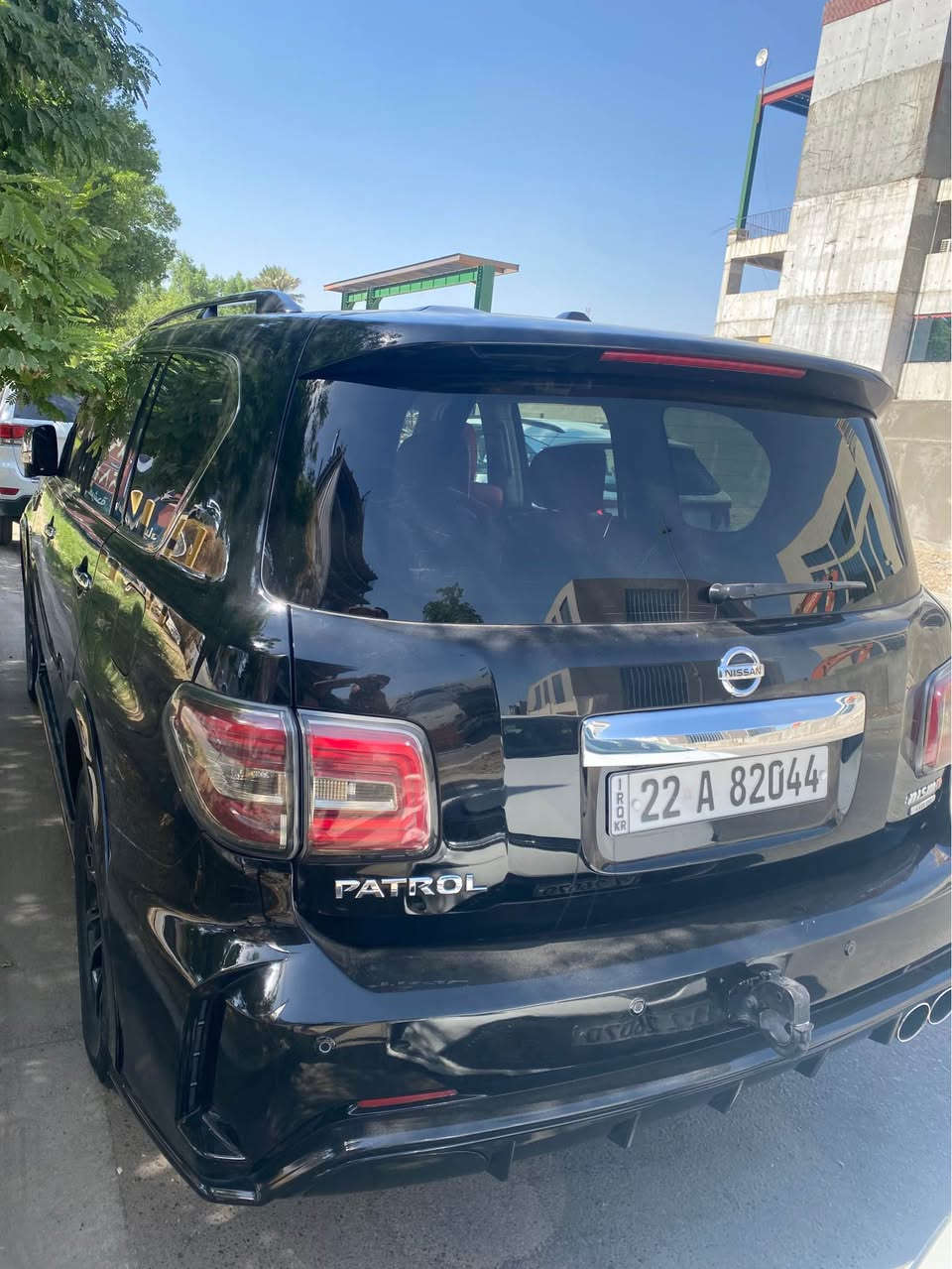 نيسان باترول سيف العرب وارد امريكي (ارمادا)
موديل 2017 محدث نسمو داخل خارج
سلايد
حساسات امامية خلفية
رادار امامي خلفي+كامرات 360درجة
توقف ذاتي امامي خلفي 
رادار تفاعلي
نقطة عمياء
مري شفط وتعتيم ٣ مرايا
مري قلاب عنده الرجوع
بصمة تشغيل 
تشغيل عن بعد
ويل كب حجم 20
كشنات كهرباء امامية
كشنات خلفية كهرباء
ستيرن كهرباء
صندوك شفط كهرباء
كشنات جلد تدفئة
نظام سماعاتBOSE دمام
اشاير بلمري
تبريد مركزي 
تبريد منفصل تحكم بلجهتين الامامية
كشنات خزن
مكينة الجبيرة 400حصان
8 سلندر 5600 
السيارة عليها ادامة كاملة وبدون نقص برغي 

السياره بدون ايرباك ودواخل نهائيا 
صور الحادث بالمنشور 
كير و محرك مكفول برغي ما مفتوح

العنوان بغداد البنوك 
*********** بغداد, العراق
