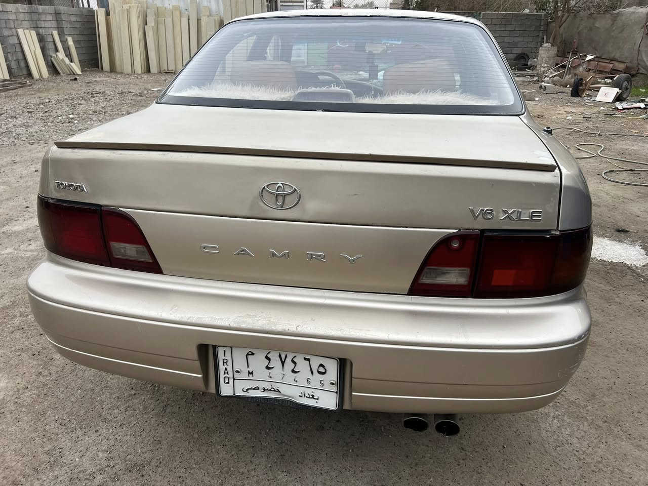 للبيع  السعر   48$ وبيهه مجال
كامري موديل 95 رقم بغداد مشروع وطني 

السياره فول محرك  V6 افلون المرغوب 

كشنات كهرباء گير محرك كهربائيات صدر امامي خلفي مشط استيرن جديد سياره جاهزه 
مكان السياره صلاح الدين الضلوعيه 

الشراي يتصل 

***********
