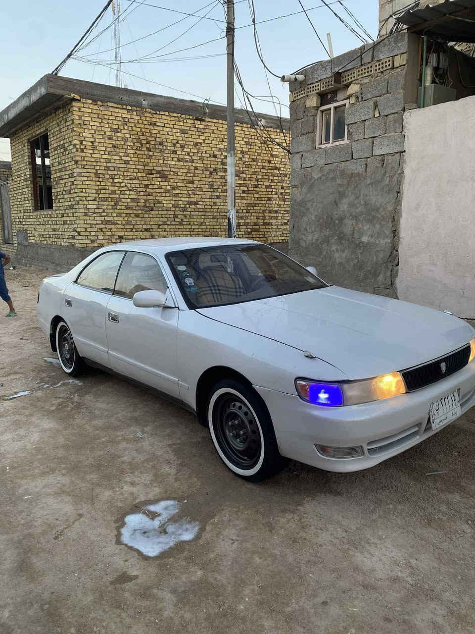 سلام عليكم سياره البيع موديل 95مكفوله كفاله عامه حداديه جديده تخم تاير جديد تبريد ثلج محرك 2ونص بداور ثاني يوم رقم بغداد سعر 68رقم ***********مكان النجف شراي ينتصل
