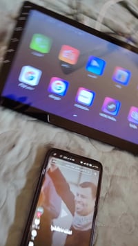 شاشه أندرويد كار بلي 10انج العرض 25  والطول 15 جديده شرط تفحص امام الم...