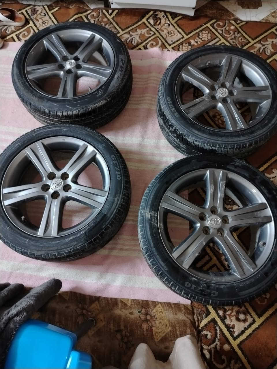 سلام عليكم البيع تخم ويل كب حجم 17 مال كورله اس السعر 300 ***********
