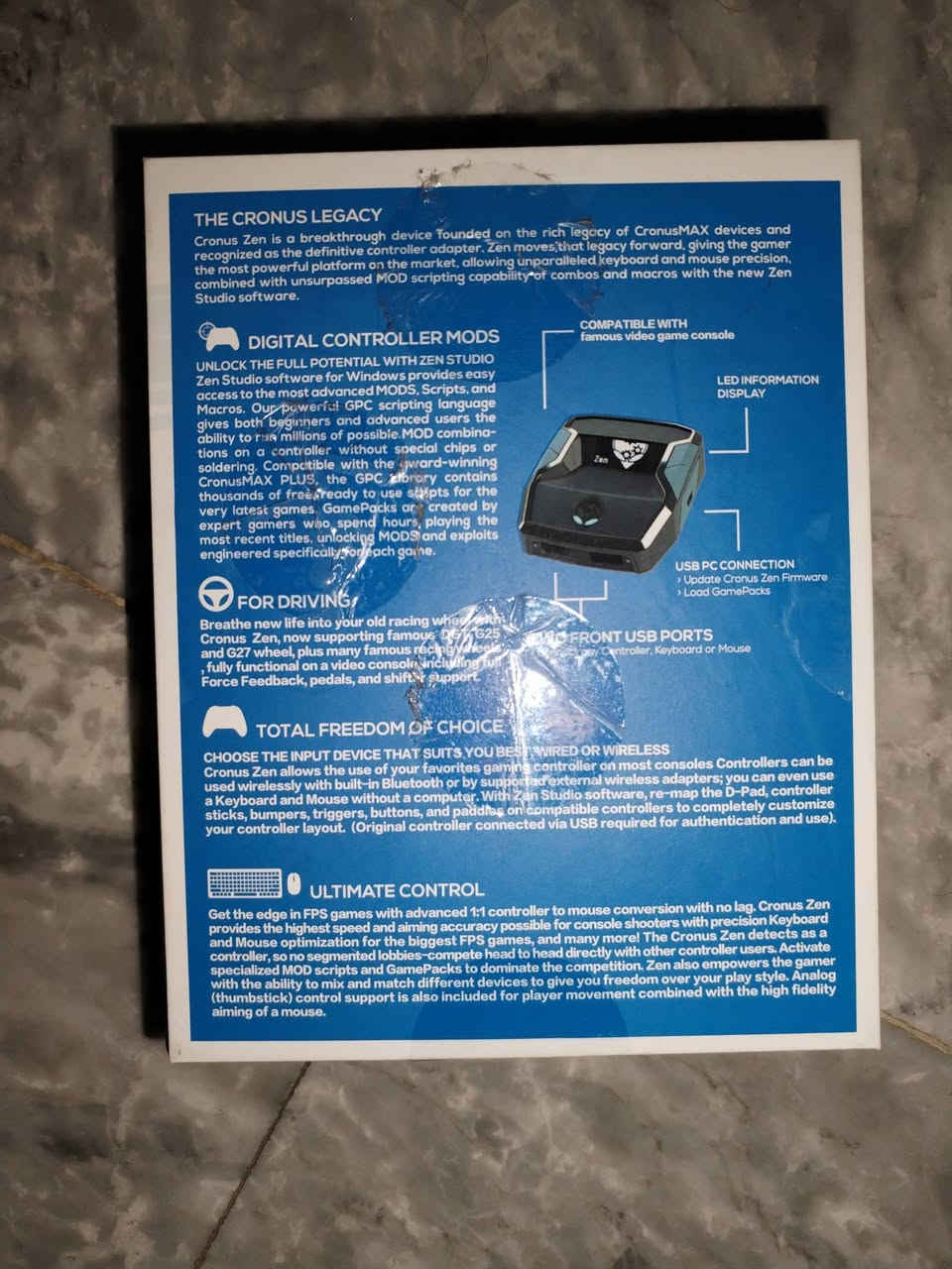 السلام عليكم

قطعة ربط موس و كيبورد للبلي و يدة لل pc تعتمد على سكربت
جديدة ما استعملته السعر 180.000
مكاني بغداد الغزالية لا يوجد توصيل
واتساب 
***********
