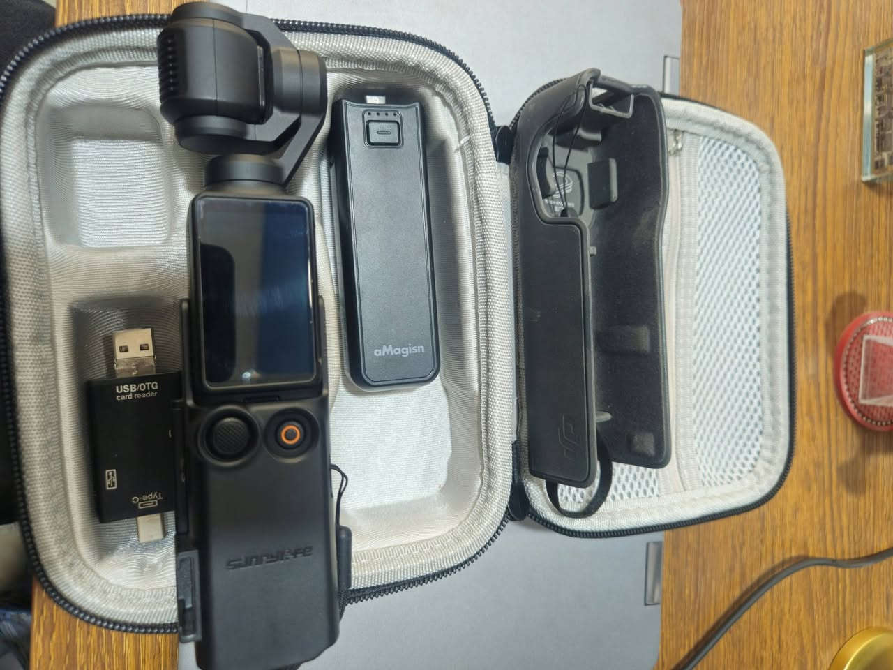 DJI Osmo Pocket 3
مو الكومبو العادي مع جنطة وبطارية كبيرة وحافظة وفلتر واحد مع رام

سعرها // ٥٠٠ قفل


**إذا كنت صاحب هذا الإعلان وتريد حذفه لأي سبب، رجاءا أرسل رسالة إلى الدعم الفني**
