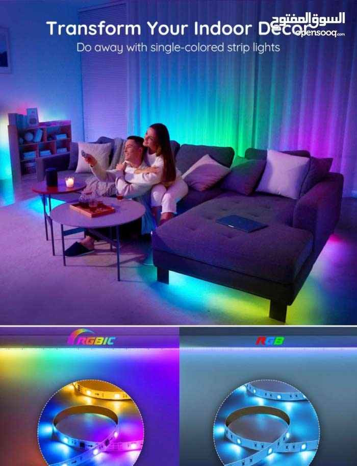 نشرة Govee الذكية 
المواصفات الأساسية
الطول 5 متر 
نوع الإضاءة: RGB (ألوان متعددة)
عدد الألوان: أكثر من 16 مليون لون �
Godukkan
التحكم:
عن طريق الموبايل (تطبيق Govee)
ريموت كنترول
صوت (Alexa / Google Assistant) �
Godukkan
الاتصال:
Wi-Fi
Bluetooth �
Godukkan
مميزات:
يتفاعل مع الموسيقى 🎵
أوضاع جاهزة + تقدر تسوي ألوان خاصة
مؤقت تشغيل وإطفاء كركوك, العراق


**إذا كنت صاحب هذا الإعلان وتريد حذفه لأي سبب، رجاءا أرسل رسالة إلى الدعم الفني**