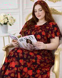 دشداشة زبدة تركي • مقاسات 4x-5x-6x-7x • توصيل كل المحافظات