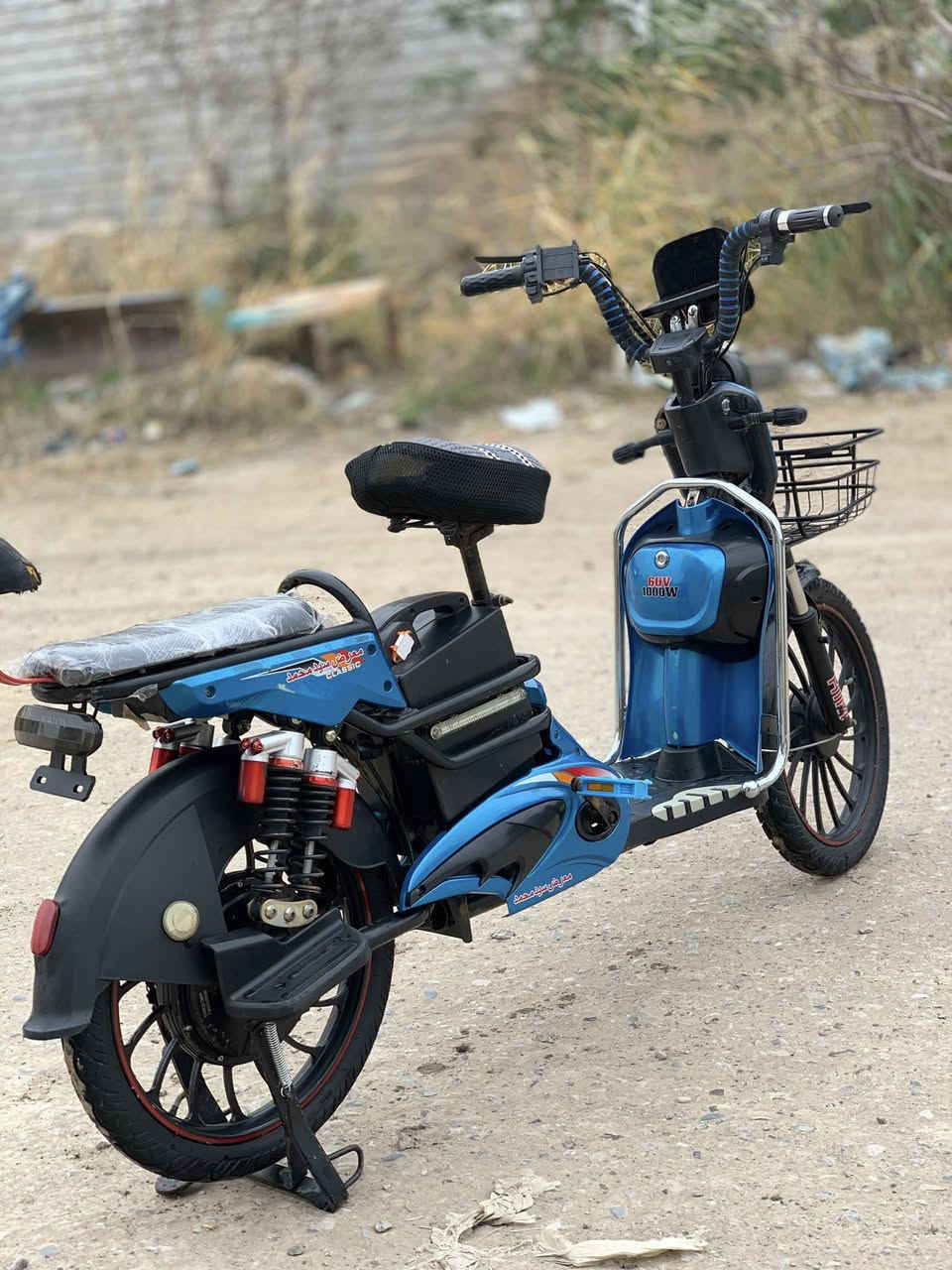 يا الله وعلى بركة الله
سلام عليكم دراجة شحن موديل ٢٤  امل درع بطاريات جدد شرط الفحص والضمان  ٢٠ يوم صارلي من شادهن مابيه اي نقص شاشه بلوتوث اشاير يمنه يسرا دبل اشاًرة امامي خلفي كله شغال مابيها اي نقص تايرات جدد كشر بلادي شخط ممشخوطه مثل ماموضحه بصورا 

مكاني ديالى بعقوبه السعر ٢٦٠ وبي مجال حك الجية خابرني موجود خاص ايضا واتساب ماسنجر ***********
